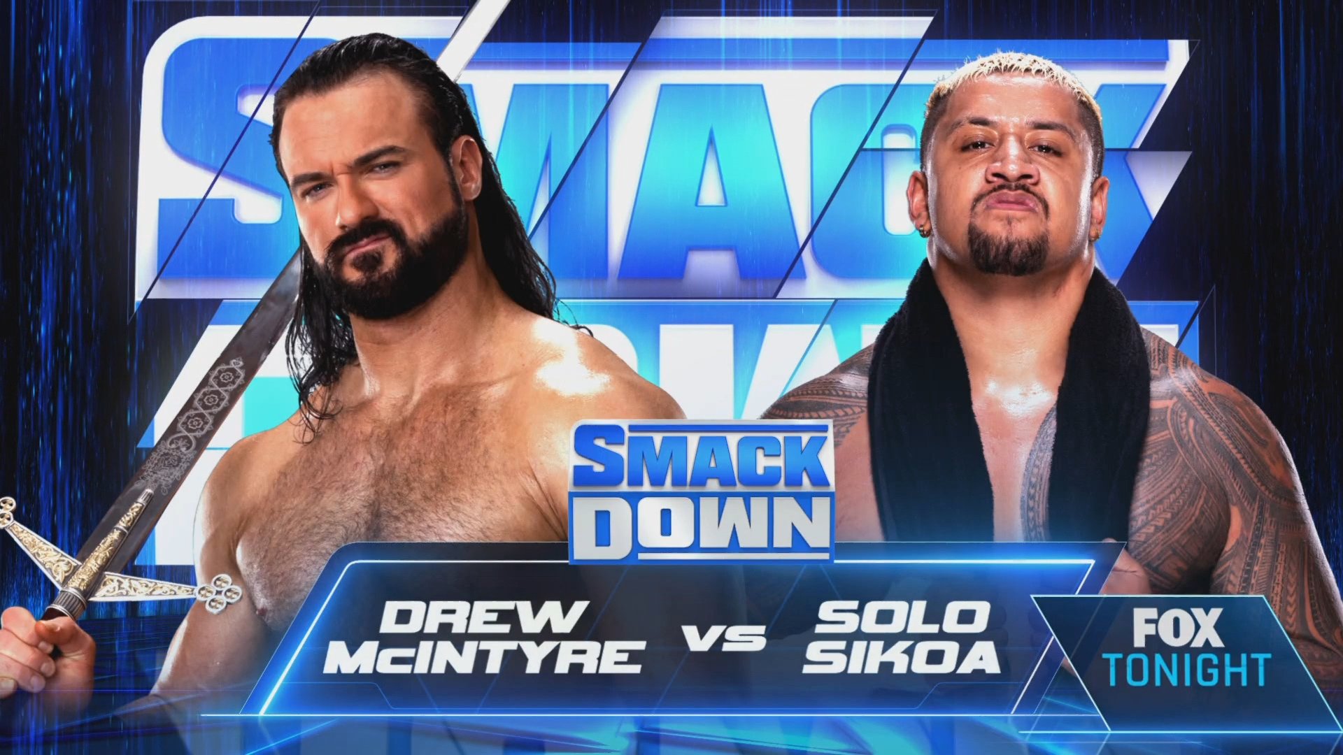 Solo Sikoa vs Drew McIntyre